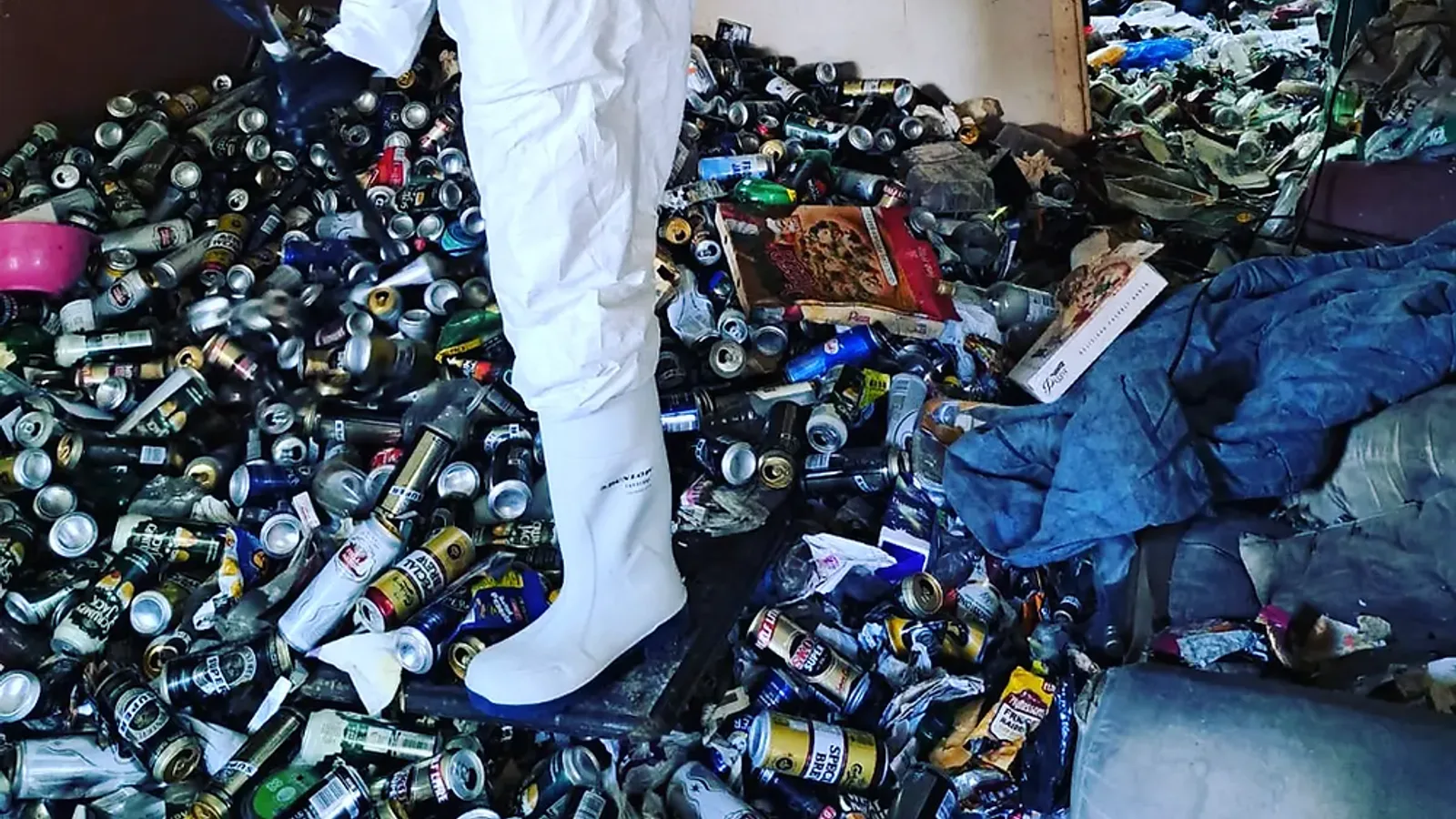 Débarras à Montpellier avant et après intervention